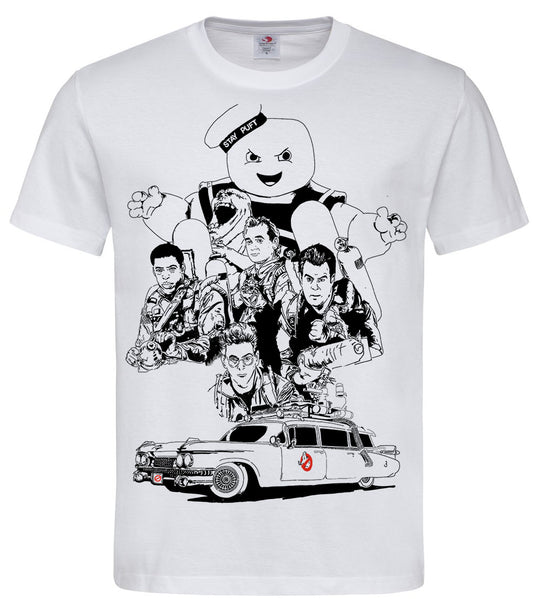 T-shirt Ghostbusters maglietta cartoni animati 80