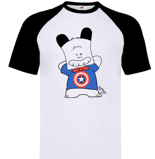 T-shirt Hello Spank Capitan America