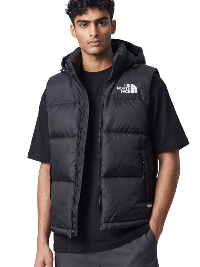 Piumino smanicato North Face