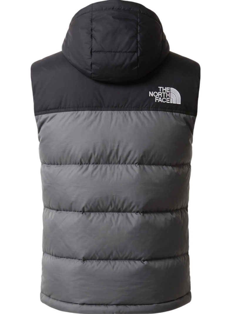 Piumino smanicato North face bicolore