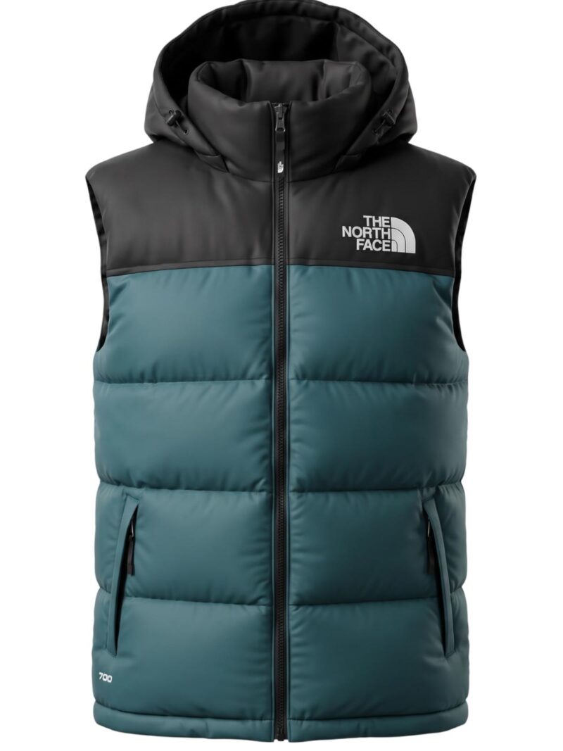 The North Face gilet smanicato bicolore
